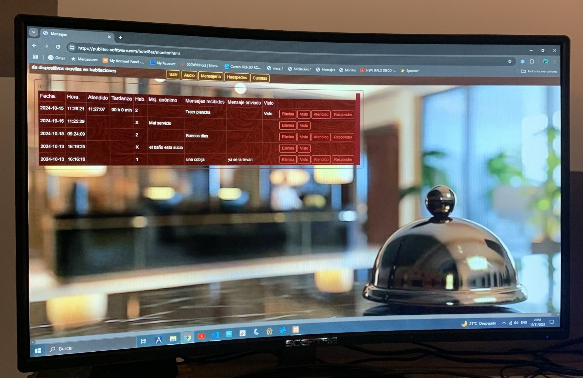 Software para hotelería